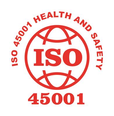 ISO 45001 certified