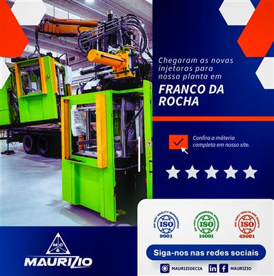 Maurizio promotes ESG practices with the acquisition of low energy consumption injection molding machines.